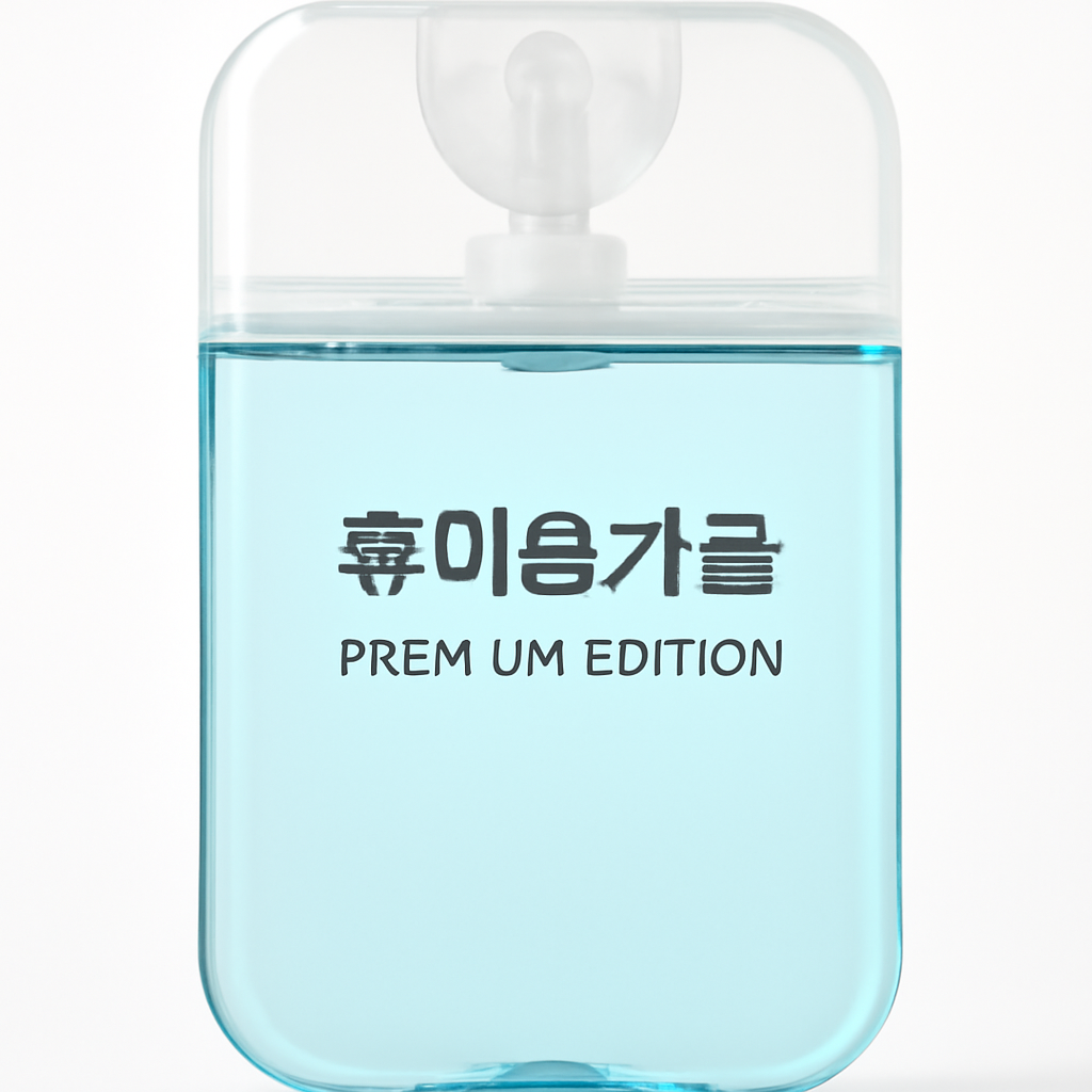 로즈골드 럭셔리 휴대용가글